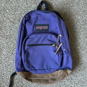 Jansport backpack! Barely even used! Cute purple color!